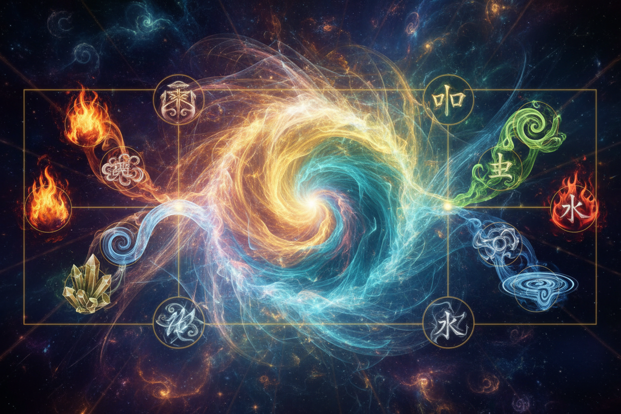Quintessence ↔ The Fifth Element | Aether and Qi Convergence – Nicole's ...