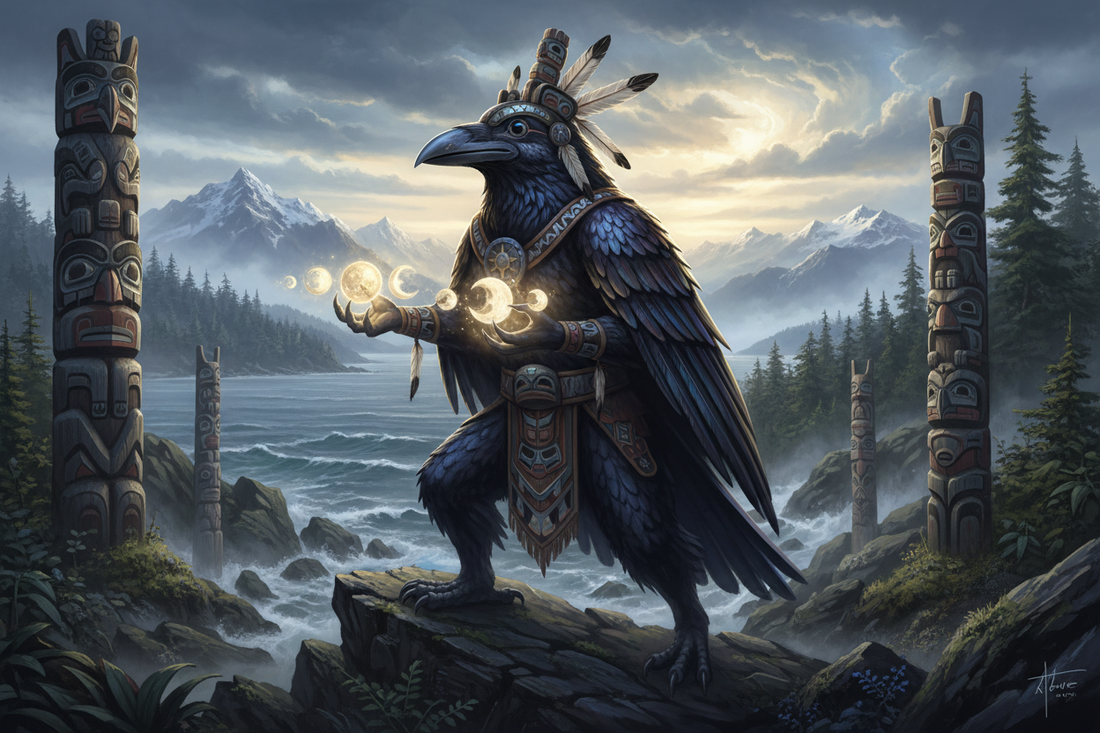 Raven: Pacific Northwest Creator-Trickster - Nicole's ritual universe