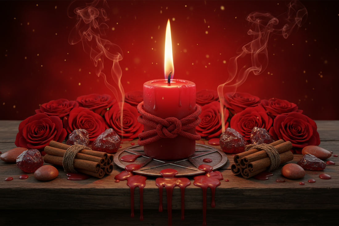 Red Magic: Candles, Crystals, Herbs & Rituals for Working with Red Energy