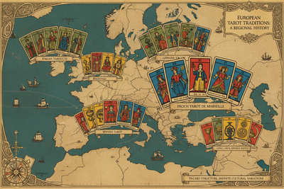Regional Tarot Traditions: Italian, French, Spanish, German
