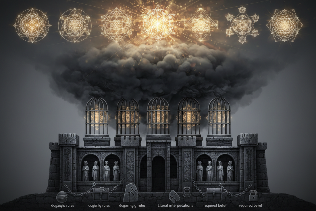 How Religion Transformed Mystical Symbols Into Institutional Doctrine