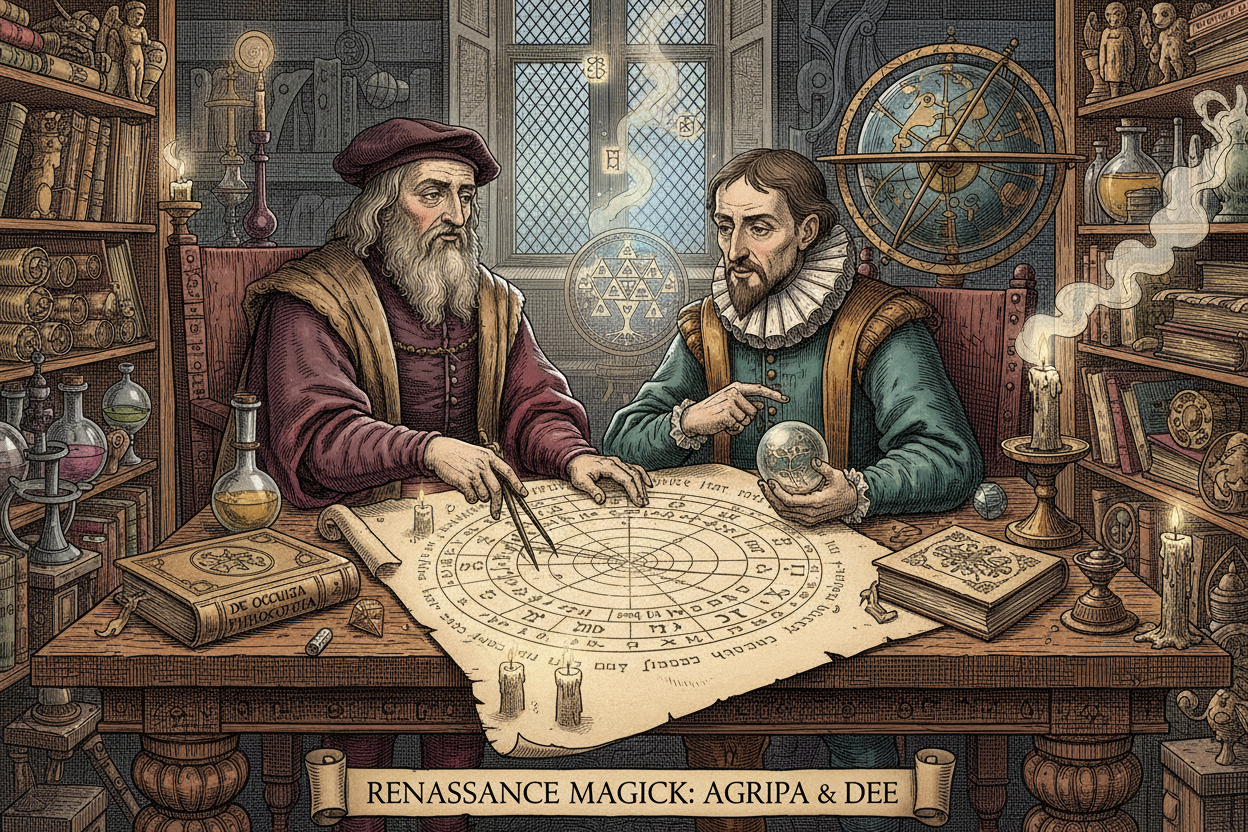 Renaissance Magic Agrippa Dee Ceremonial Systems – Nicole's ritual universe