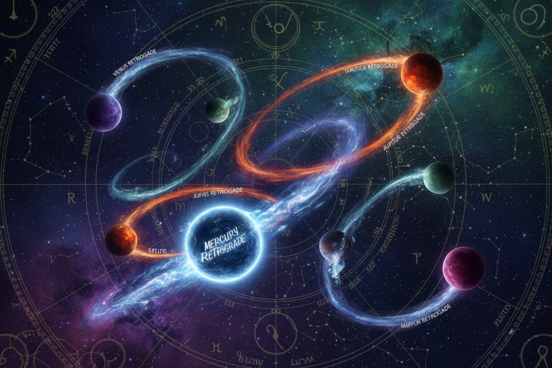 Retrograde Planets: Complete Guide to Planetary Retrogrades in Astrology