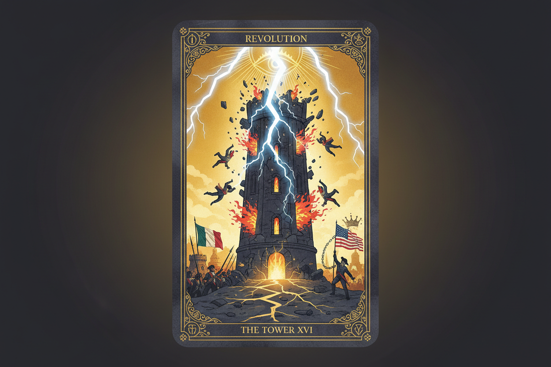 Revolution and the Tower Card: Sudden Upheaval and Necessary Destruction - Nicole's ritual universe
