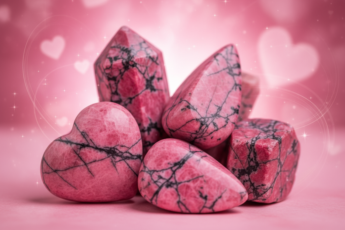 Rhodonite for Forgiveness and Emotional Balance: Complete Guide to the Rescue Stone and Heart Healer