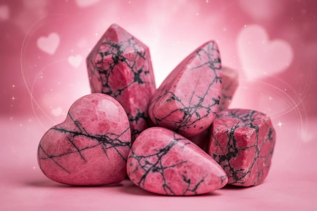 Rhodonite for Forgiveness and Emotional Balance: Complete Guide to the Rescue Stone and Heart Healer Nicole's ritual universe