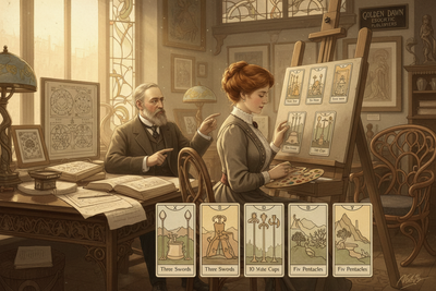 Rider-Waite-Smith Tarot: Revolutionary Symbolism (1909)