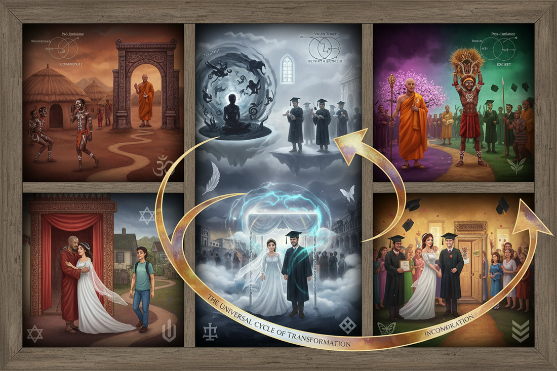 The Rite of Passage Formula: Van Gennep Decodes Ancient Mysteries