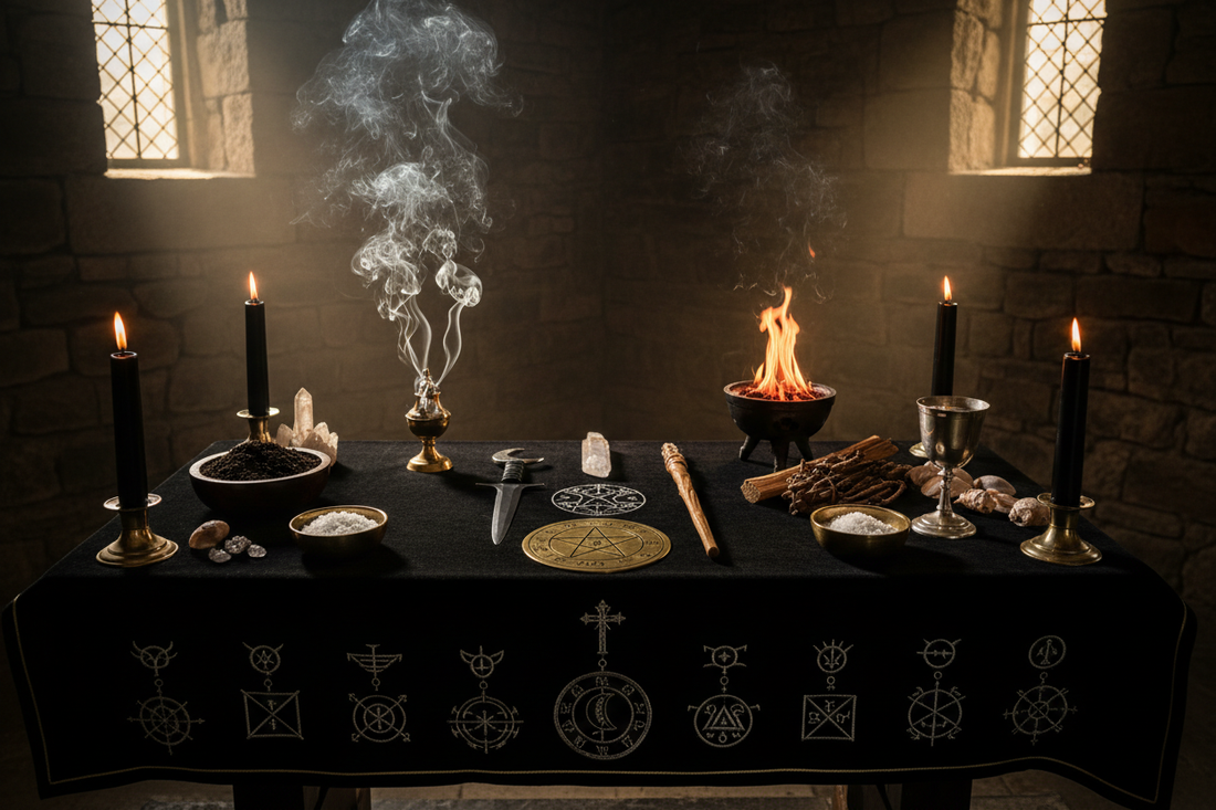 Ritual Magic Altar: Ceremonial Practice Space - Nicole's ritual universe