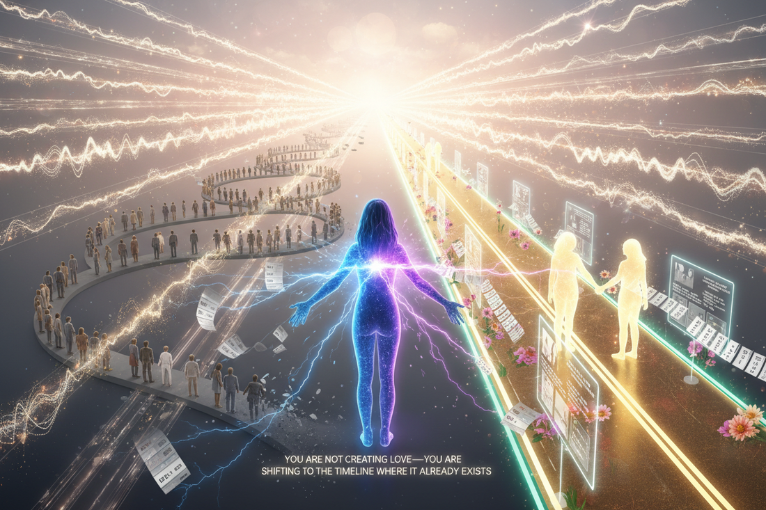 Romantic Timeline Activation Audio: Destiny Love Path Guide - Nicole's ritual universe