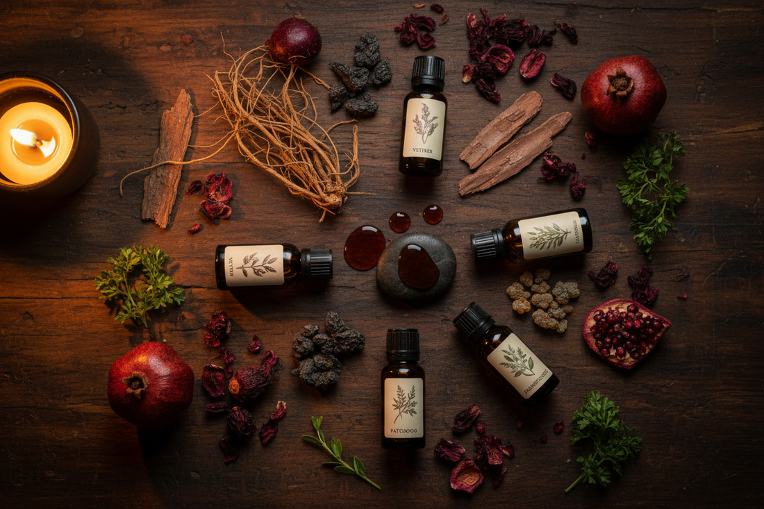 Root Chakra Essential Oils: Grounding Blends, Application Methods & Rituals Nicole's ritual universe