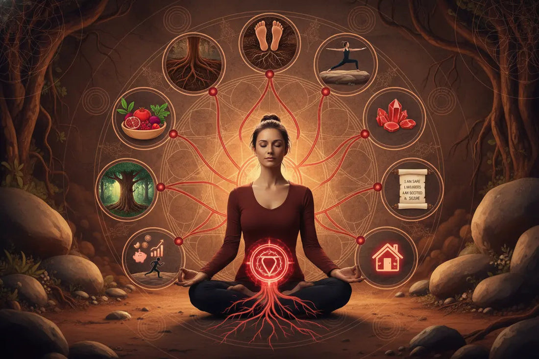 Root Chakra Healing: 10 Ways to Balance Your Foundation - Nicole's ritual universe