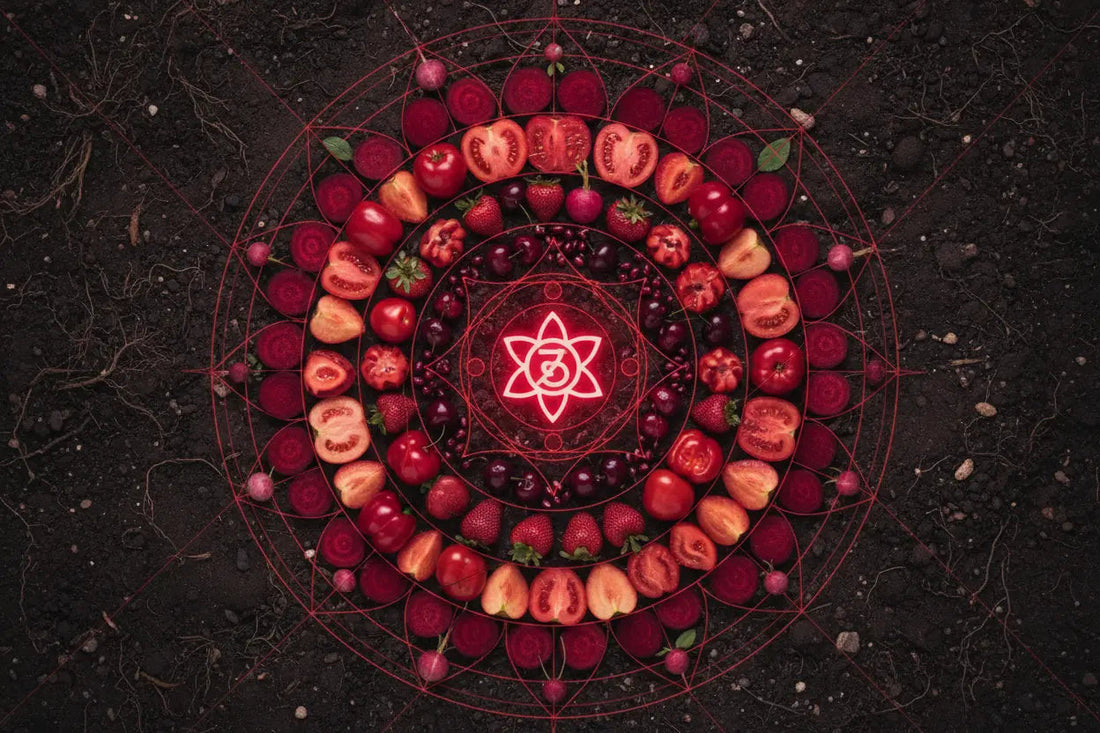 Root Chakra Foods: Red Foods for Grounding - Nicole's ritual universe