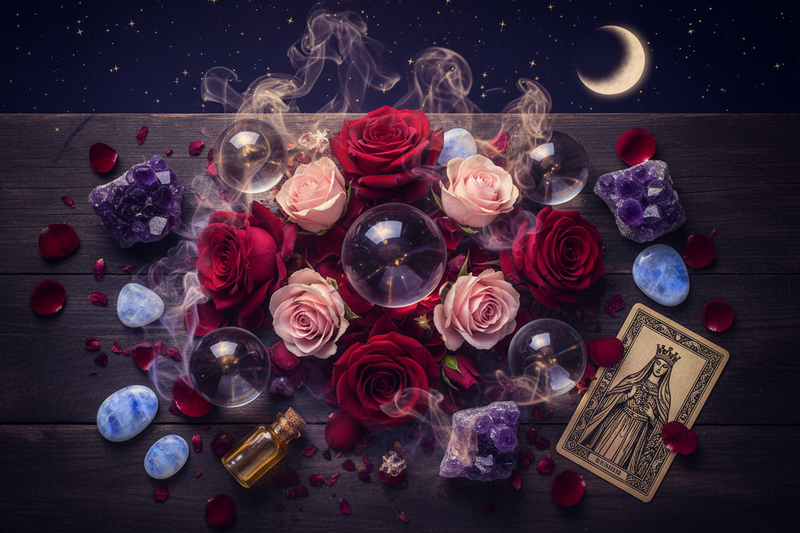 Rose for Healing, Psychic Development & Dream Magic: Venus's Deeper Gifts