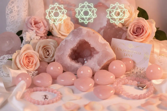 Rose Quartz: The Stone of Unconditional Love - Complete Guide - Nicole's ritual universe