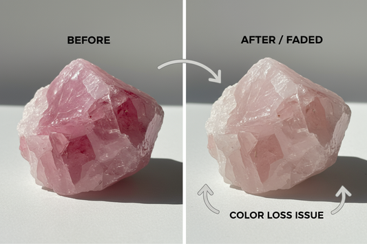 Rose Quartz Turned White: What It Means & What to Do