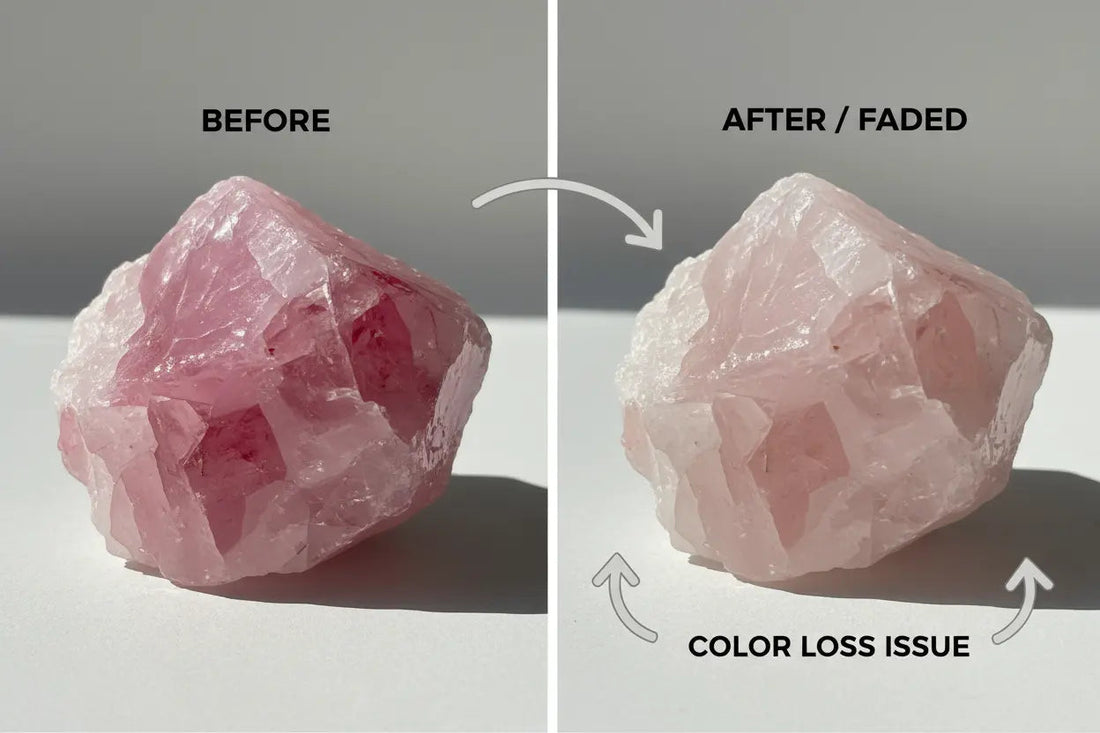 Rose Quartz Turned White: What It Means & What to Do - Nicole's ritual universe