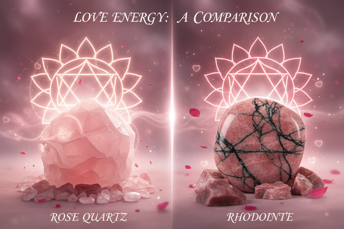 Rose Quartz vs Rhodonite: Love Stones Showdown - Nicole's ritual universe