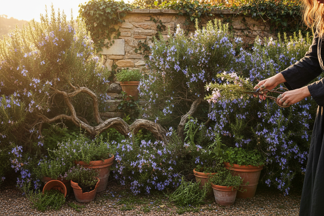 Rosemary Growing & Harvesting: Witch's Garden Guide