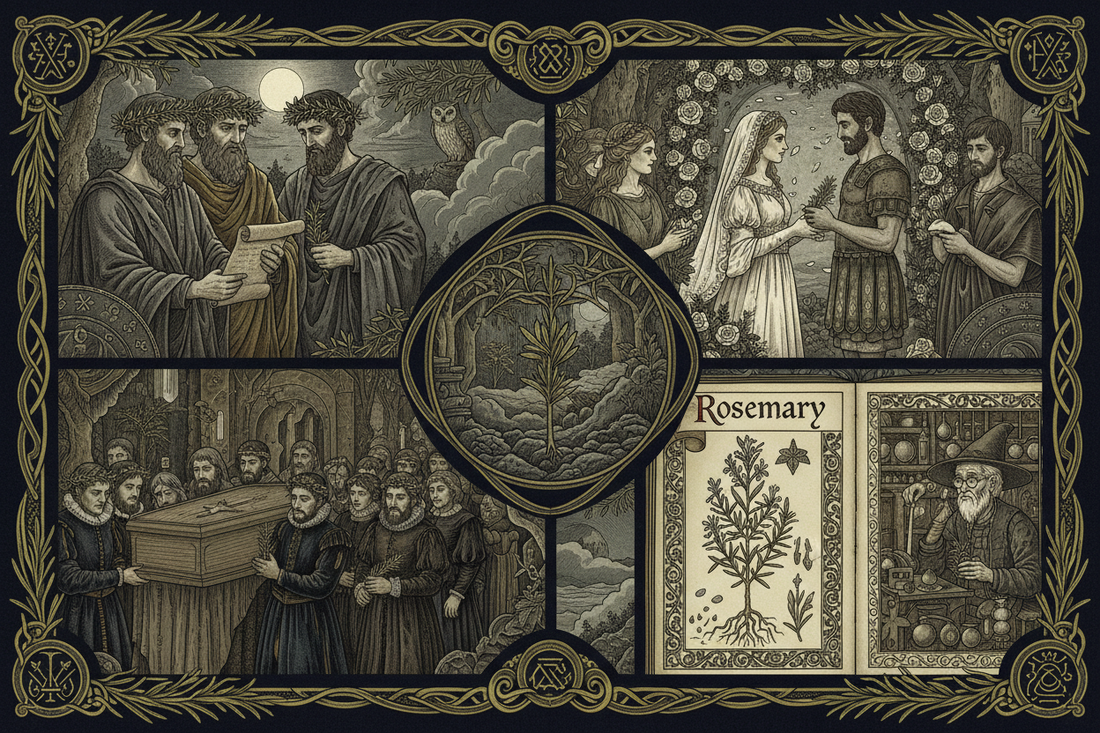 Rosemary History, Folklore & Mythology: The Herb of Remembrance Through the Ages