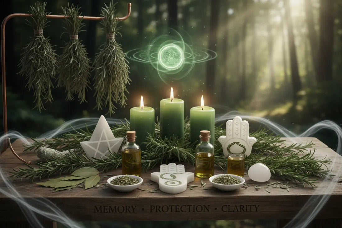 Rosemary Spiritual Meaning and Uses: Protection, Memory, and Purification Nicole's ritual universe