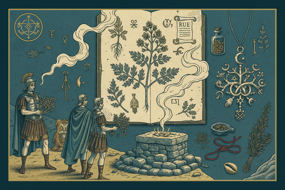 Rue History, Folklore & Mythology: The Herb of Grace Through the Ages