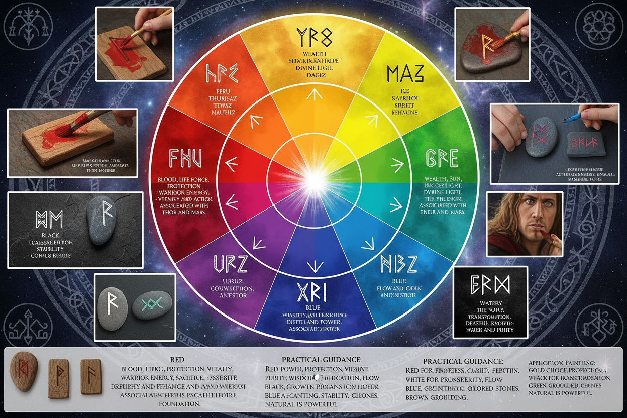 Rune Colors: Symbolic Meanings | Color Magic in Elder Futhark – Nicole ...