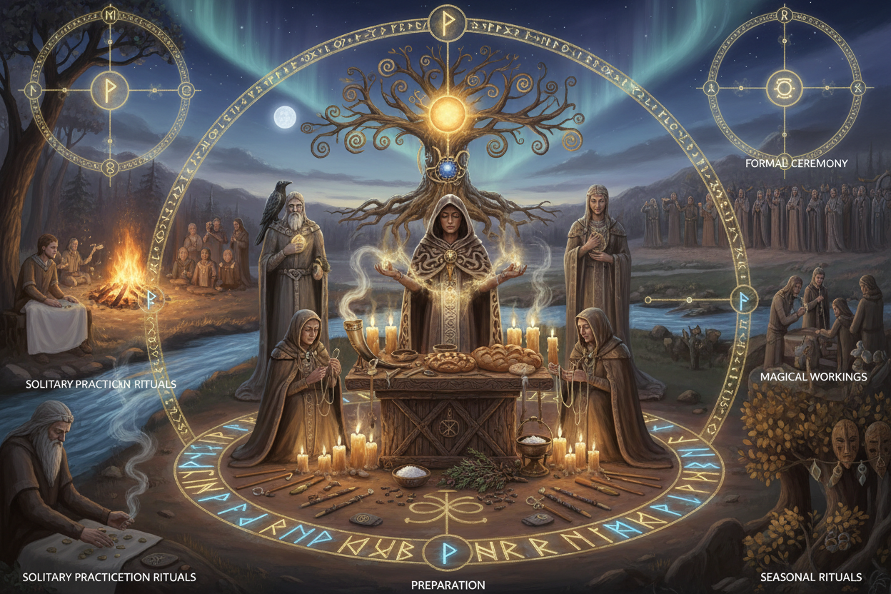 Rune Rituals: Norse Ceremonies | Sacred Practice with the Runes ...