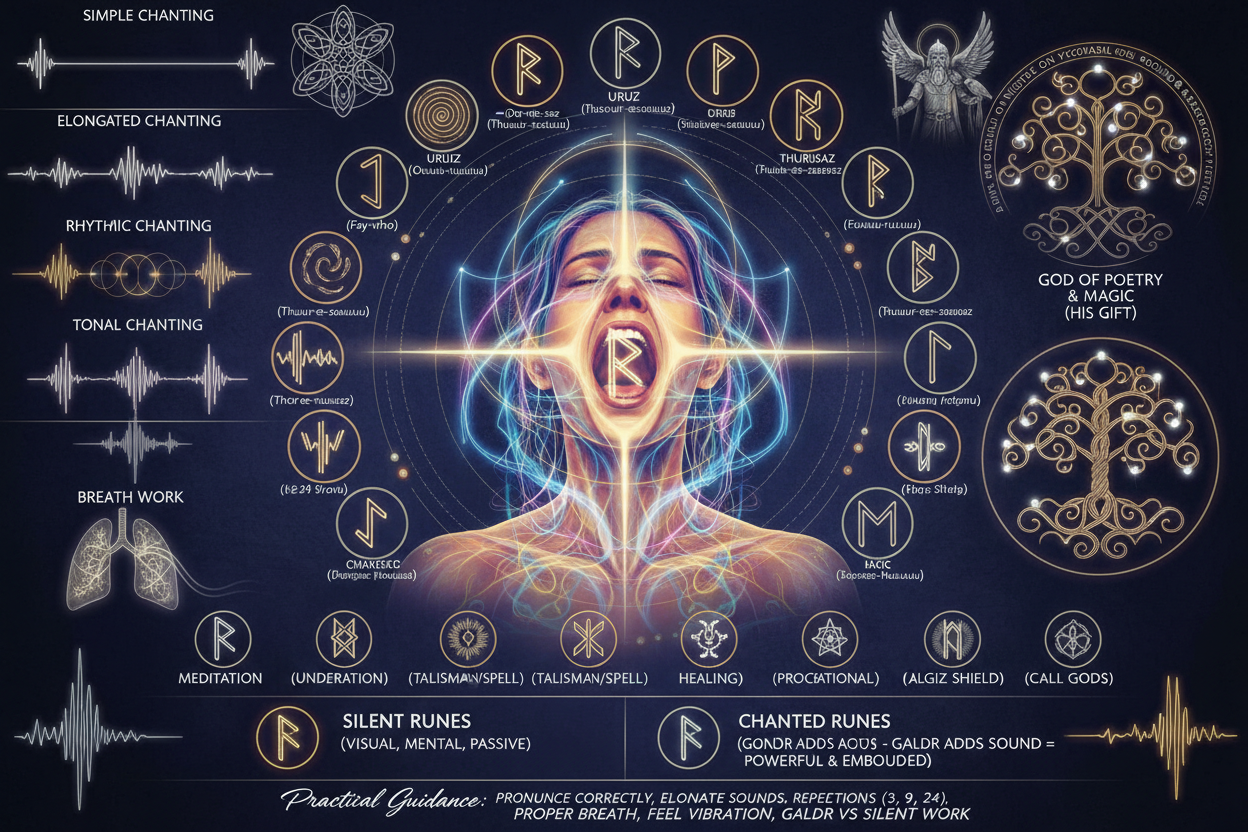 Rune Sounds: Galdr (Rune Chanting) | Sacred Art of Rune Singing ...