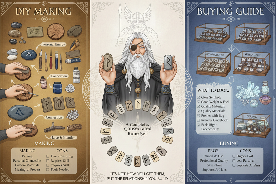 Rune Stones: How to Make or Buy - Nicole's ritual universe
