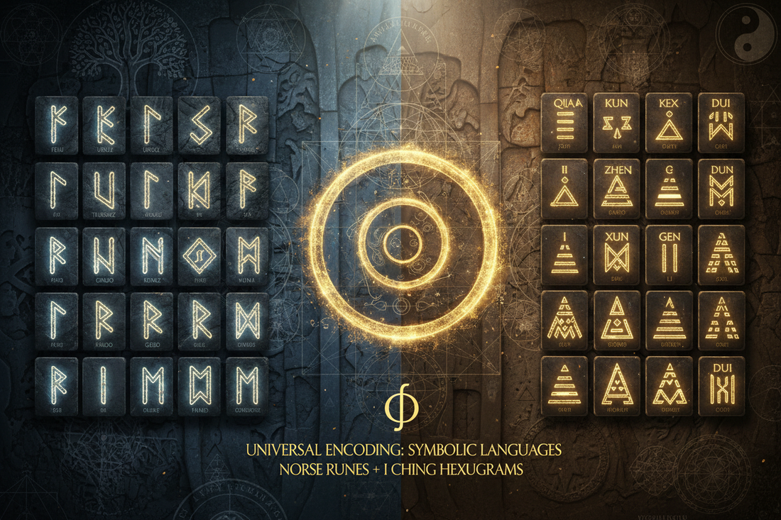 Runes × Hexagrams: Gateway to Unified Symbol Theory – Nicole's ritual ...