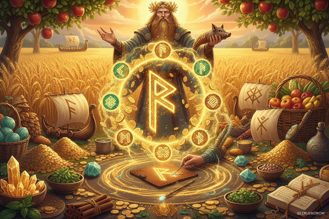 Runes for Wealth: Prosperity Magic - Nicole's ritual universe