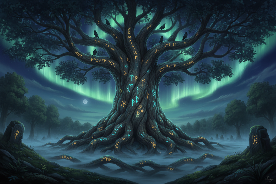 Runes & Sacred Trees: The Norse Tree-Rune Connection