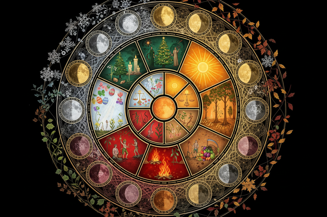 Sabbats & Esbats: Wheel of the Year as Magical Calendar - Nicole's ritual universe