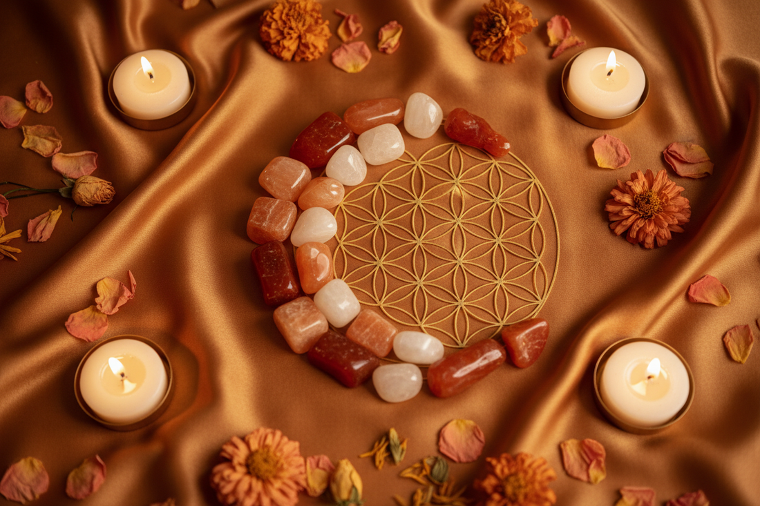 Best Crystals for Sacral Chakra: Carnelian, Moonstone & Orange Calcite Guide Nicole's ritual universe