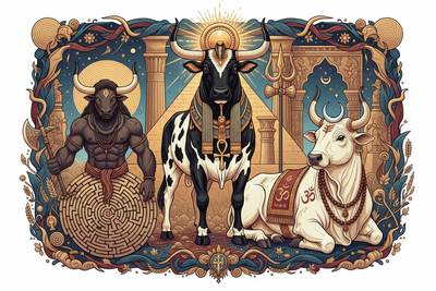 Sacred Bulls: Apis, Nandi, Minotaur