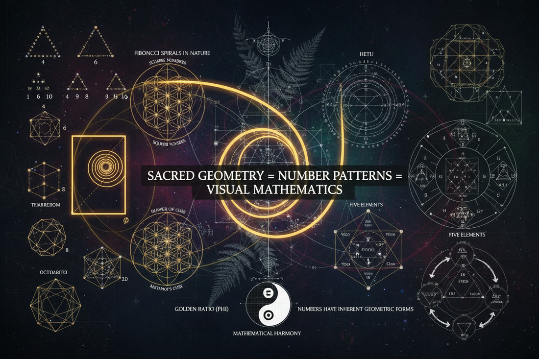 Sacred Geometry ↔ Number Patterns