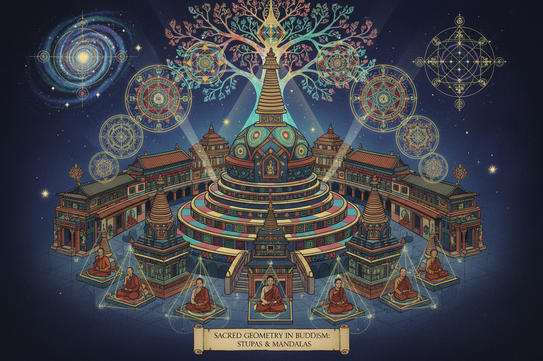 Sacred Geometry Buddhism Stupas Mandalas - Nicole's ritual universe