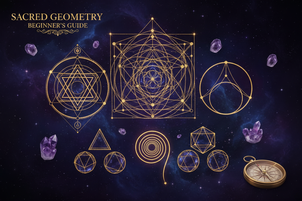 Sacred Geometry for Beginners: The Complete Starter Guide to Symbols ...