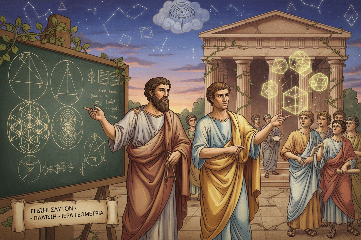Sacred Geometry Greece Pythagoras Plato – Nicole's ritual universe