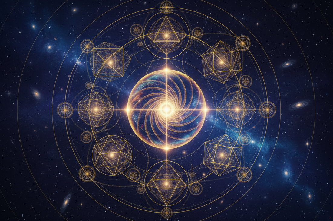 Manifestation and Sacred Geometry: How Mathematical Patterns Encode the Laws of Creation