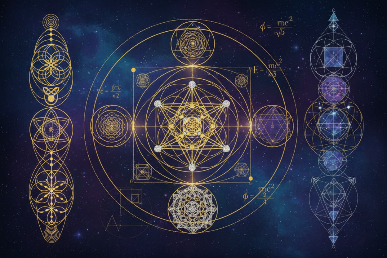 Hexagonal Ritual Pattern Sacred Geometry Patterns: The Universal Language of Form – Nicole's ...