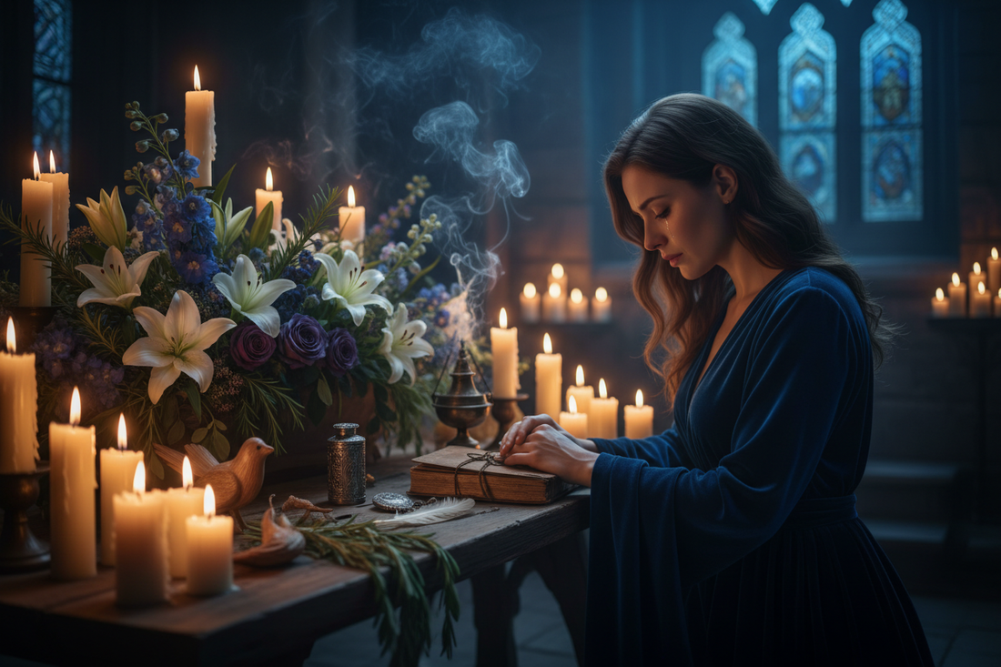 Sacred Grief Rituals: Ceremonies for Loss, Mourning & the Descent Nicole's ritual universe