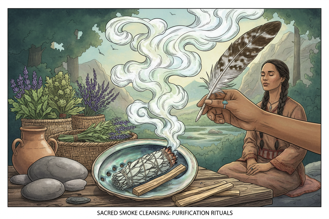 Sacred Smoke Sage Palo Santo Cleansing Herbs
