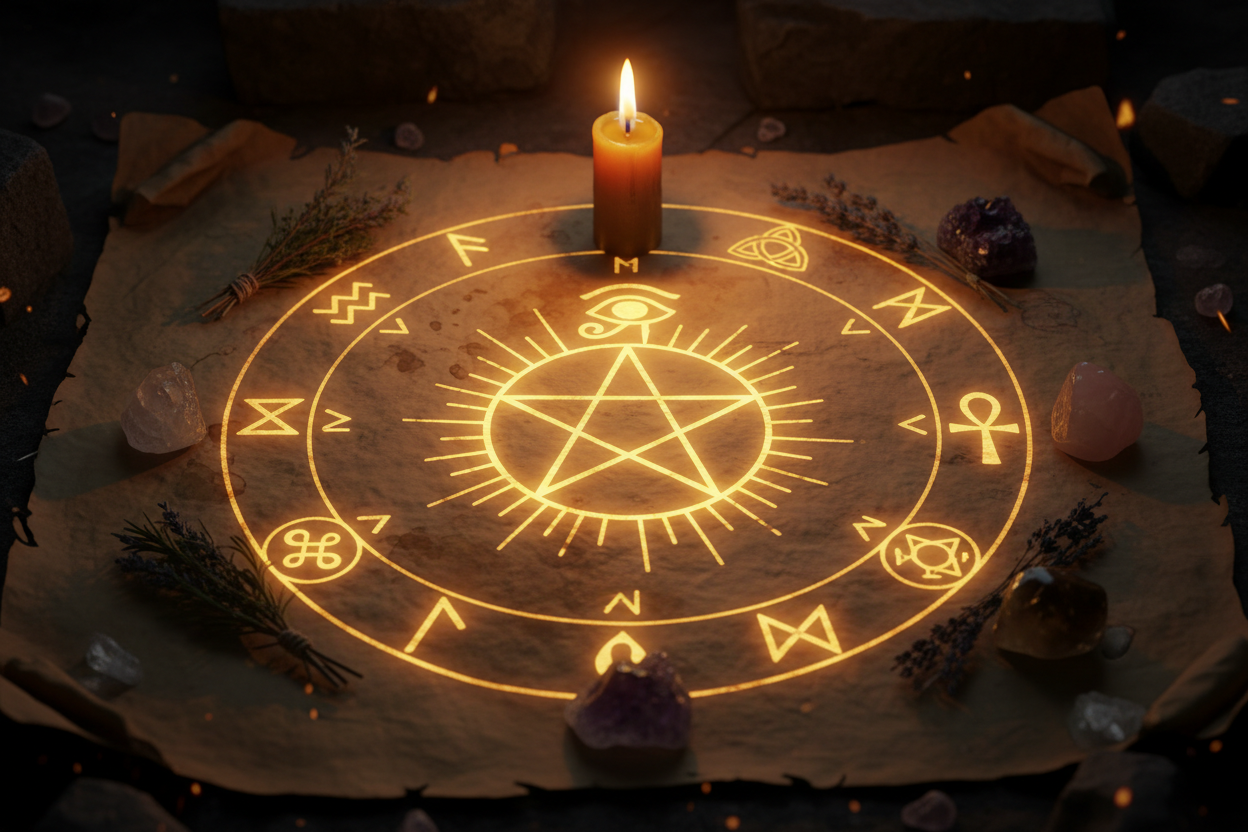 Weird Symbol Ritual Sacred Symbols in Magic Circles: Complete Meanings & Placement Guide ...