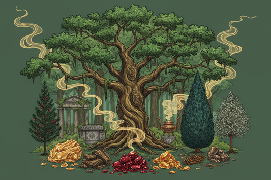 Sacred Trees & Resins: From Oak to Frankincense - Nicole's ritual universe