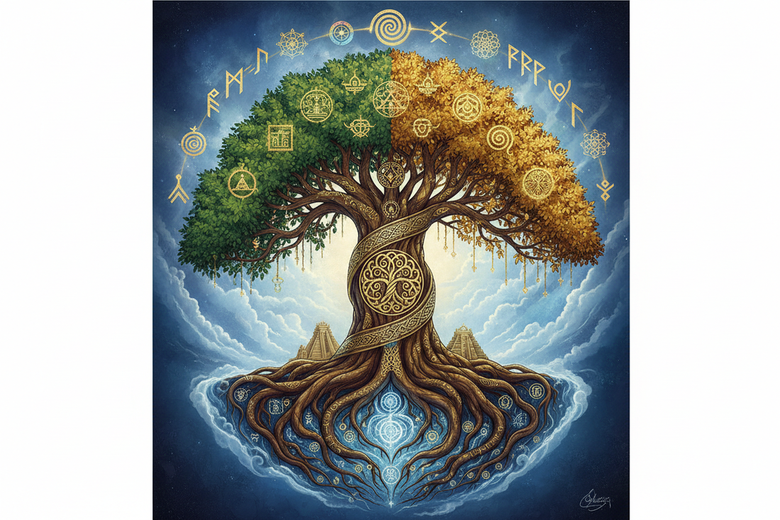 Sacred Trees: World Tree Archetypes from Yggdrasil to Ceiba | Cosmic ...