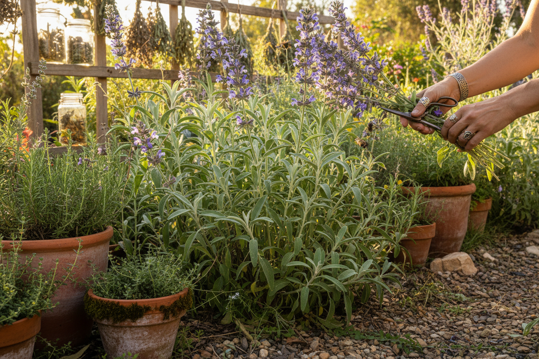 Sage for Wisdom, Prosperity & Wish Magic: Jupiter's Sacred Herb
