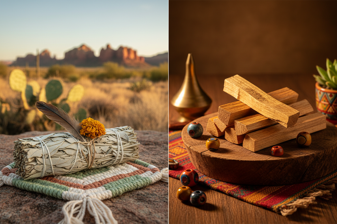 Sage vs Palo Santo: Cultural Respect & Practical Cleansing Guide - Nicole's ritual universe