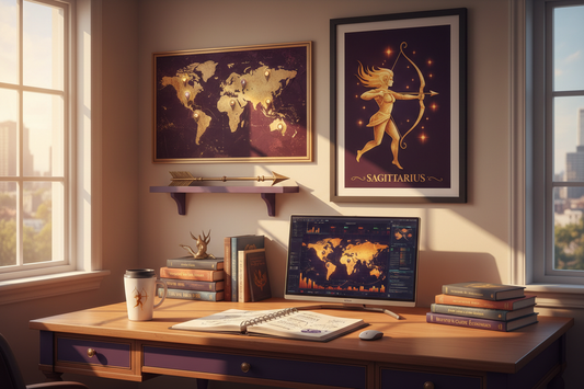 Sagittarius Accountant: Mastering Numbers with Global Vision, Philosophical Clarity, and Optimistic Financial Intelligence